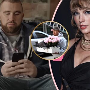 Travis Kelce plans to make Taylor Swift’s 34th birthday the best day ever, as evidenced by a stunning display of flowers delivered to her home in NYC.